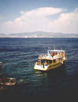 Dive Boat at Wolf Island - Bodrum