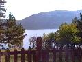 View across Lake Abant near Bolu